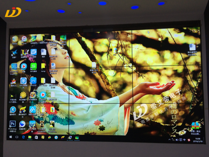 46寸液晶拼接屏助力企业打造全新互联网策略