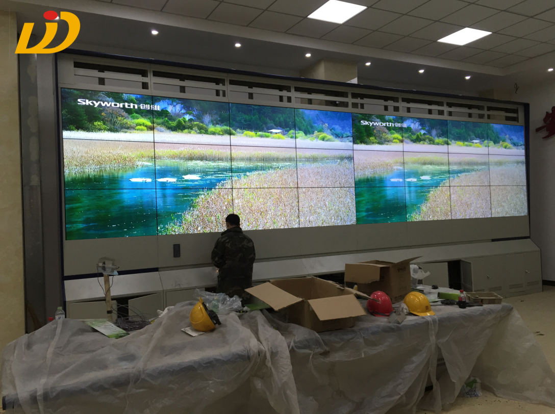 东北某地监控系统_液晶拼接应用案例